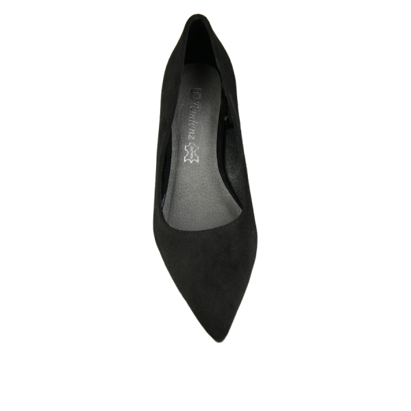 lady's shoes textile black 0162987