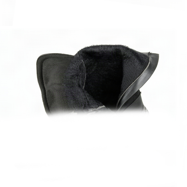 lady's boots synthetic leather black 0163307