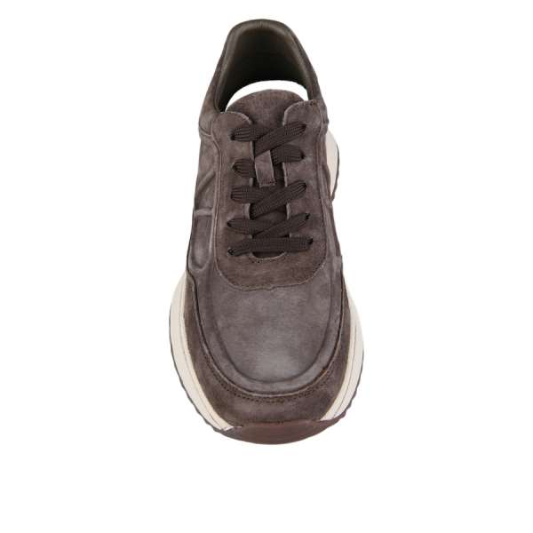 adidași damă piele naturală maro 0163334