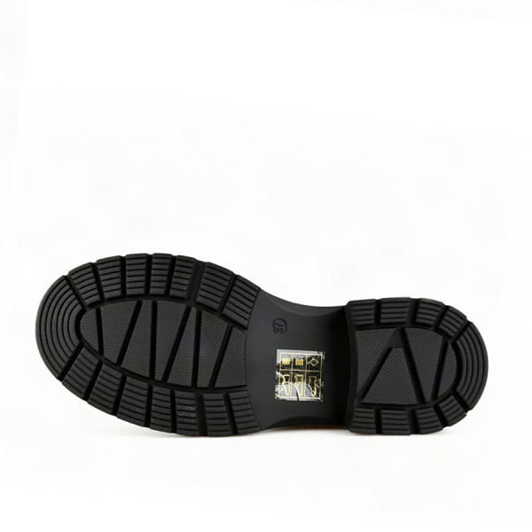 botine damă textil negru 0162443