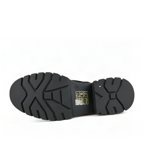 lady's boots synthetic leather black 0162519