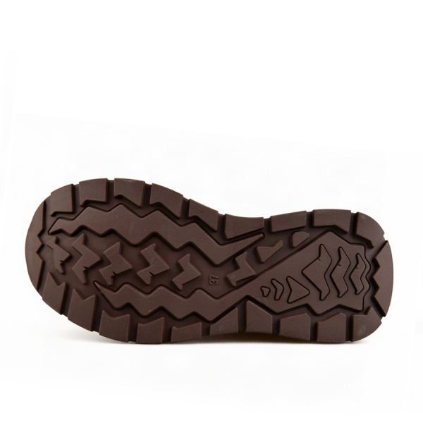 botine damă piele naturală maro închis 0162869