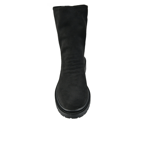 lady's boots textiles black 0162791