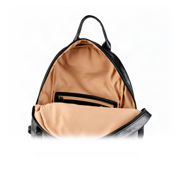 rucsac damă piele ecologică negru 0163301