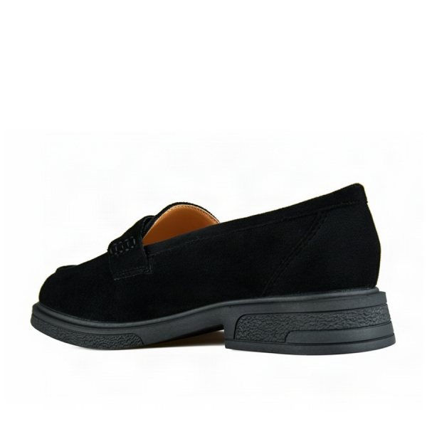 pantofi damă textil negru 0162895