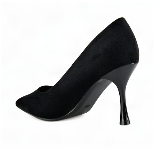 pantofi damă textil negru 0163028