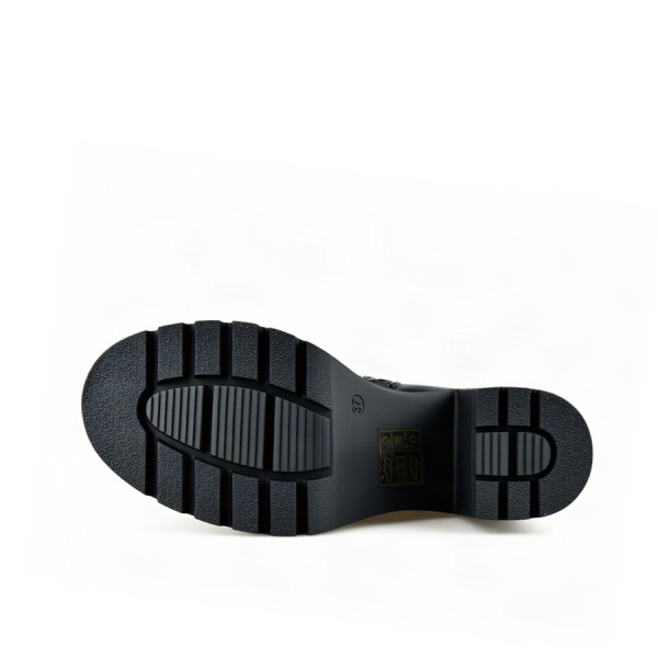 botine damă piele ecologică negru 0162804