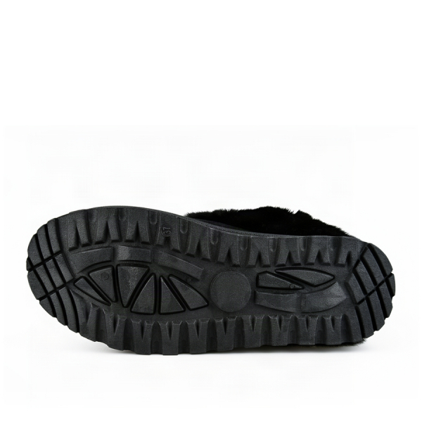 lady's boots textiles black 0163364