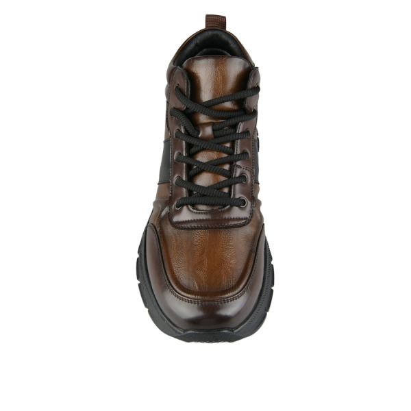 men's boots genuin leather brown 0162966
