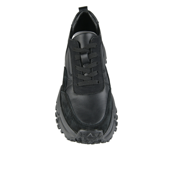 adidași damă piele naturală negru 0163349