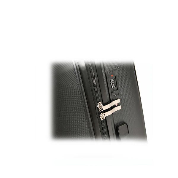 valiză mare polipropilenă negru 0161585