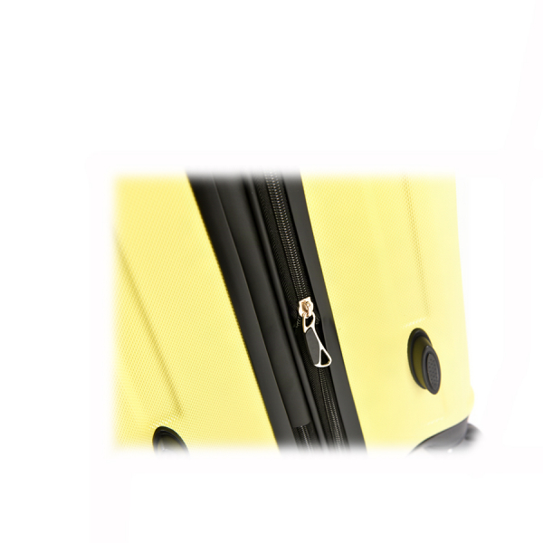 small suitcase ABS plastic green 0163663