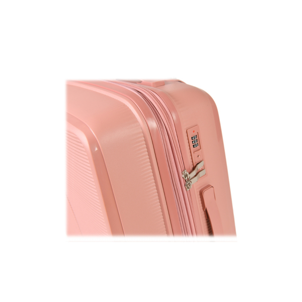 small suitcase polypropylene pink 0161409