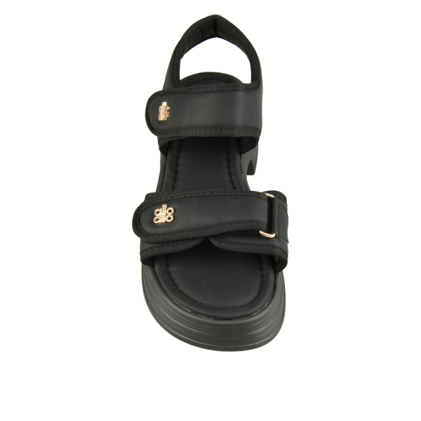 sandale damă piele ecologică negru 0161869