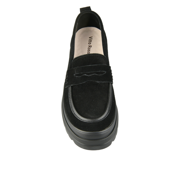 lady's shoes genuin leather black 0161993