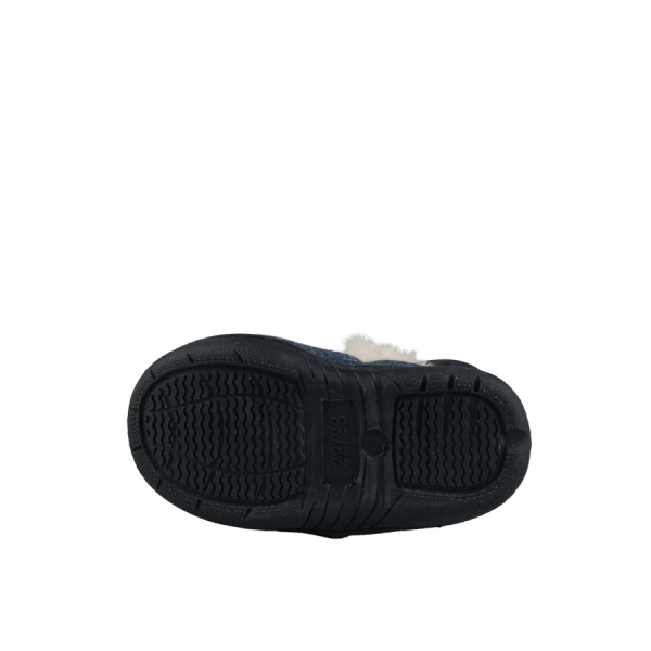 papuci de casă copii textil albastru 0162092