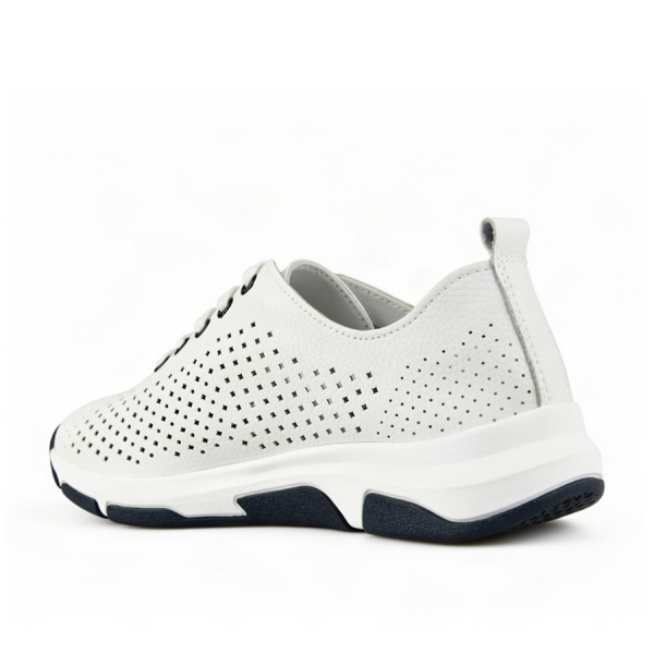 adidași damă piele naturală alb 0164120