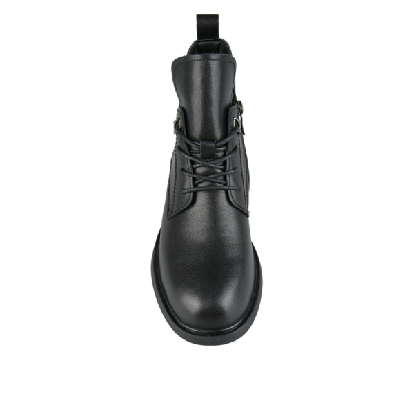 lady's boots genuin leather black 0162655