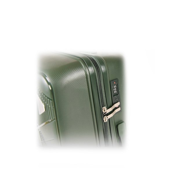 valiză mare polipropilenă verde închis 0161582