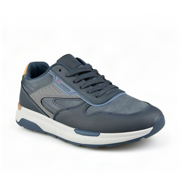 adidași bărbați piele ecologică albastru 0162612