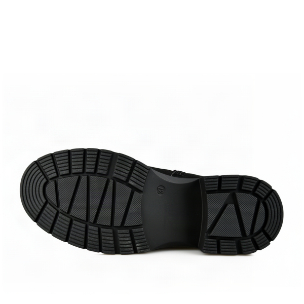 lady's boots textiles black 0162439