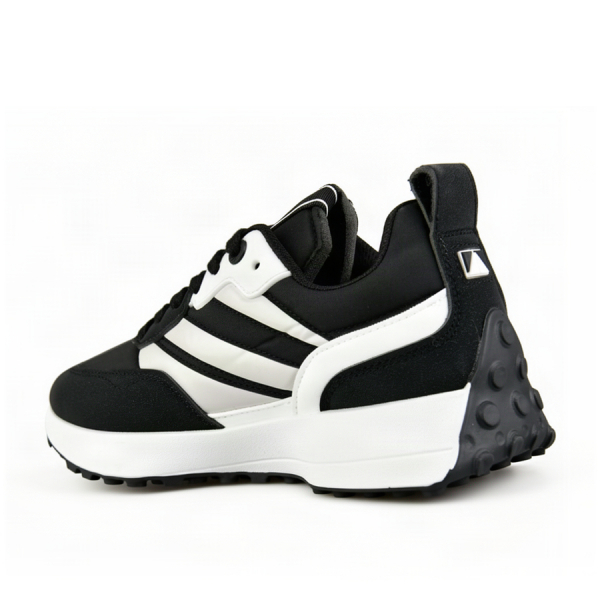 adidași damă textil/piele ecologică negru 0163173