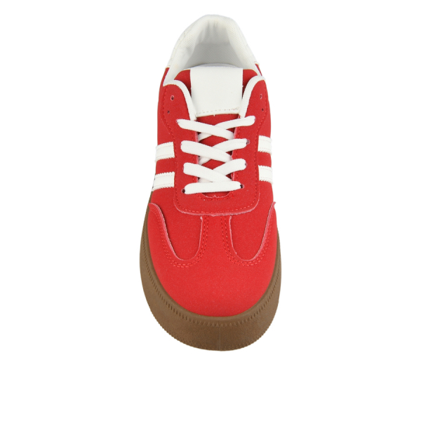 adidași damă piele ecologică roșu 0161878