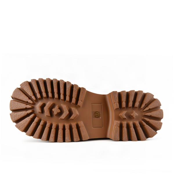 botine damă piele naturală maro deschis 0162660