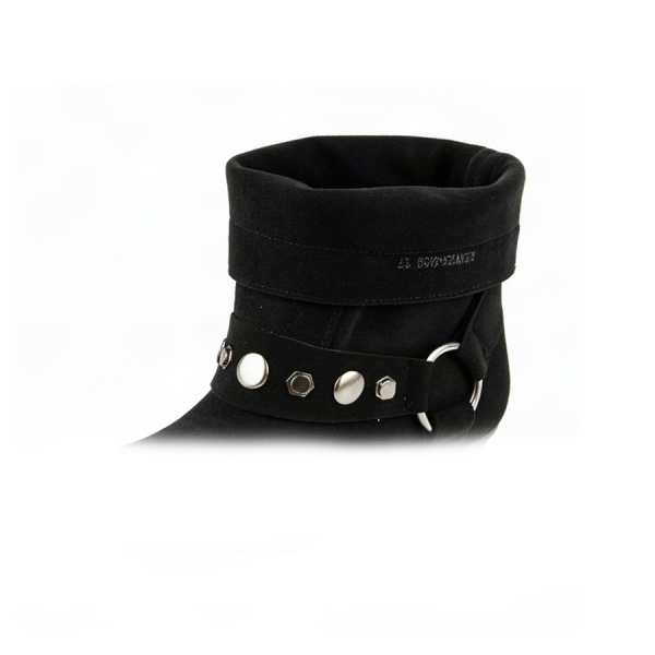 lady's boots textiles black 0162810