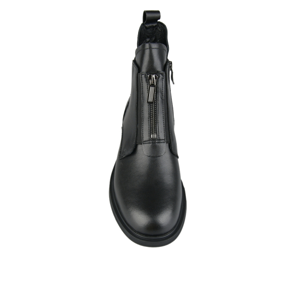lady's boots genuin leather black 0162683