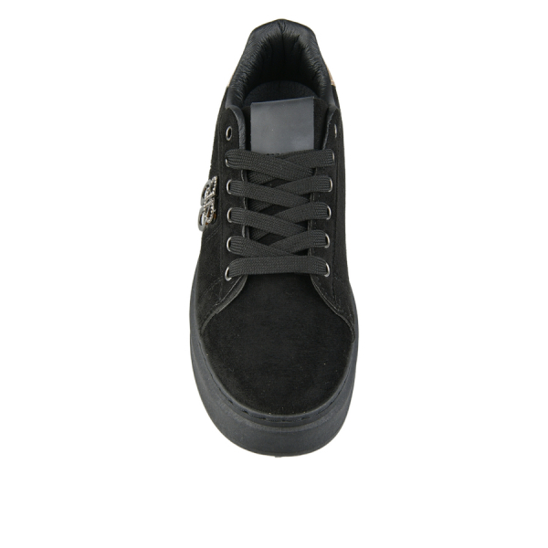 adidași damă textil/piele ecologică negru 0162714