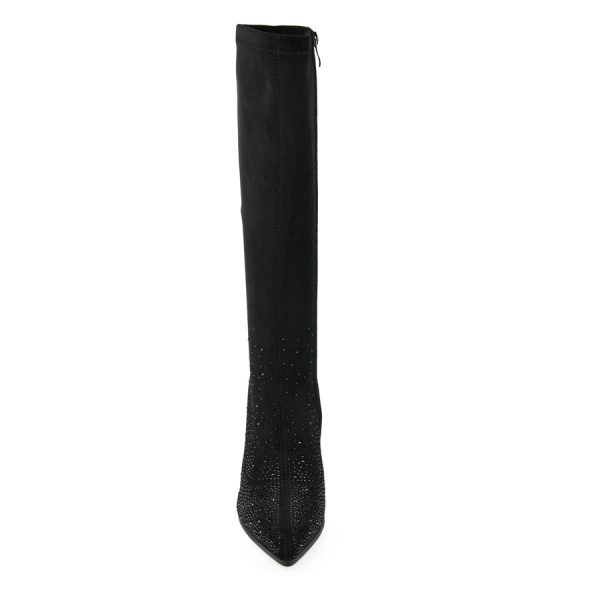 cizme damă textil negru 0162050