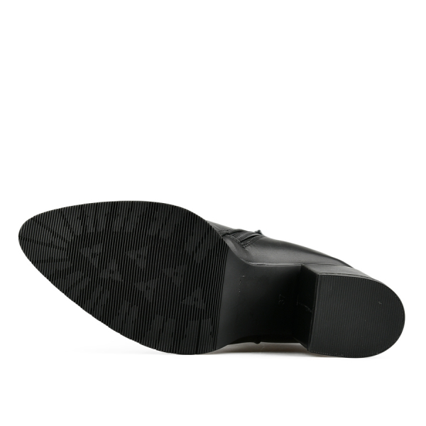 cizme damă piele ecologică negru 0162028