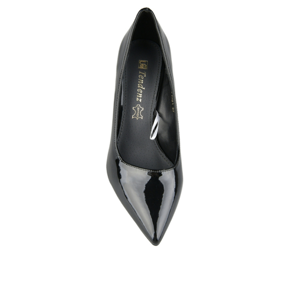 pantofi damă piele ecologică negru 0162991