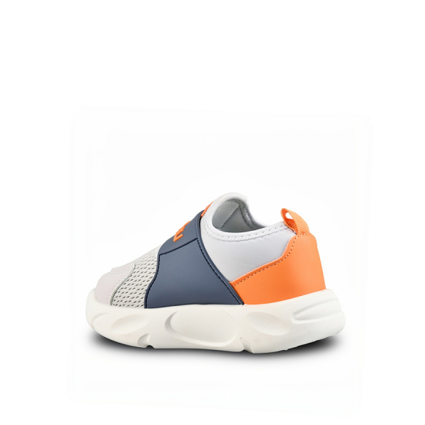 kids sneakers eco leather/textile grey/blue 0161798
