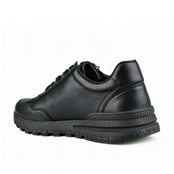 adidași damă piele naturală negru 0163327