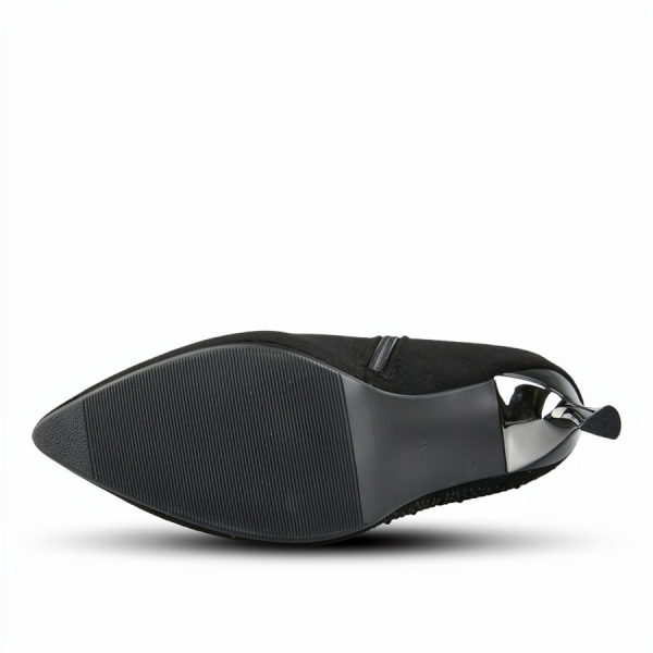botine damă textil negru 0162069