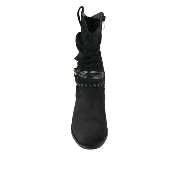 lady's boots textiles black 0162784