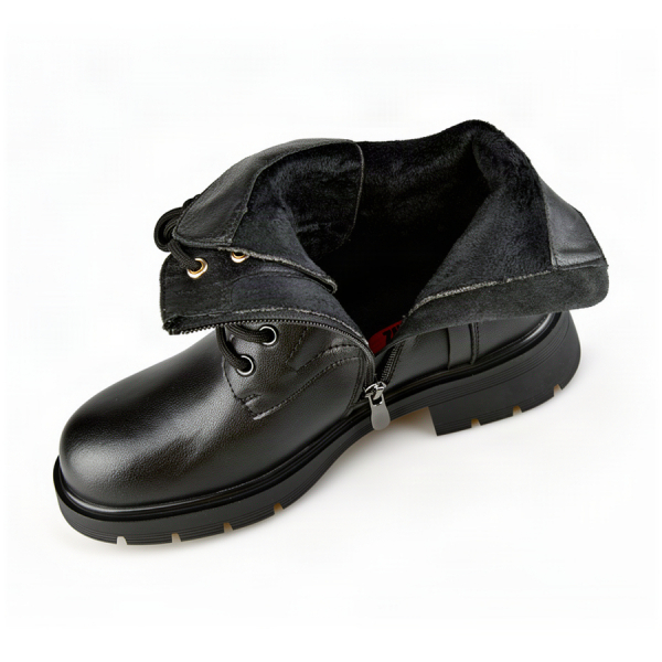 lady's boots genuin leather black 0162670