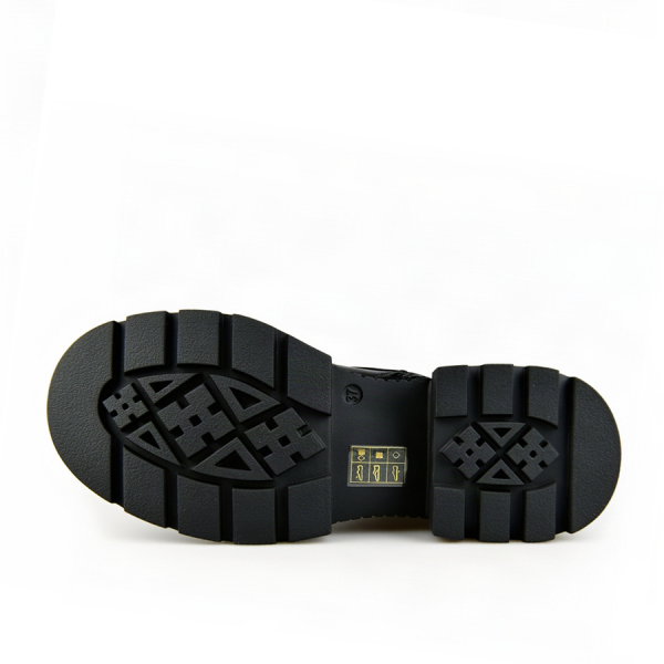 lady's boots synthetic leather black 0163307