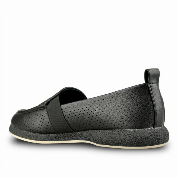 lady's shoes synthetic leather black 0160476