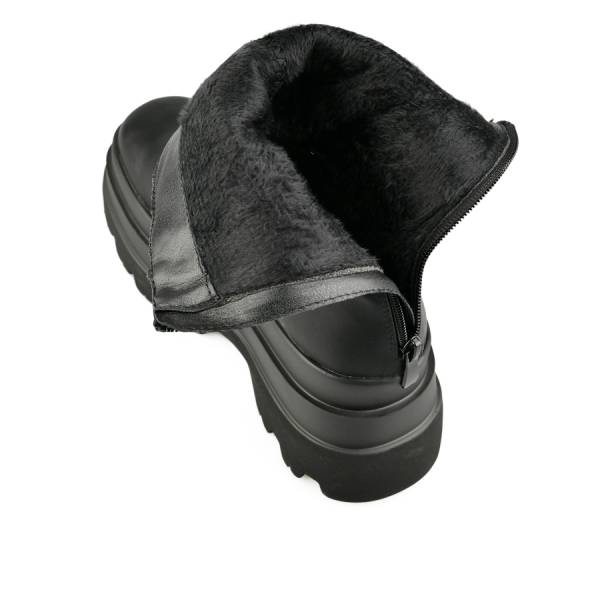 lady's boots synthetic leather black 0162029