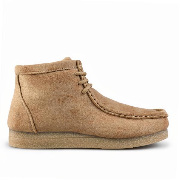 lady's boots textiles light brown