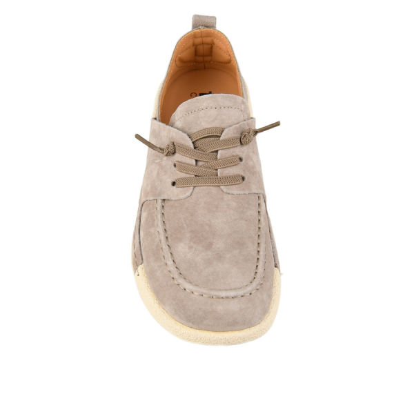 lady's shoes genuin leather grey 0161086