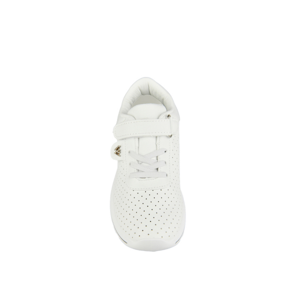 pantofi copii piele ecologică alb 0159421
