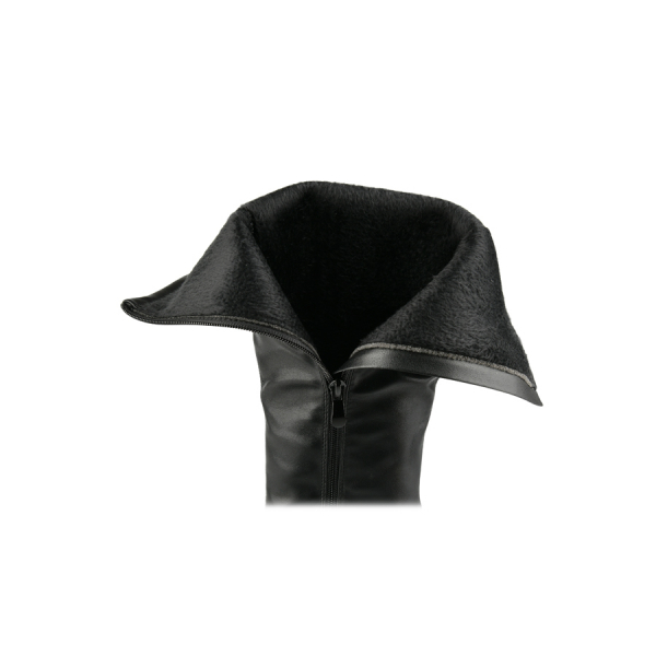 cizme damă piele ecologică negru 0162024