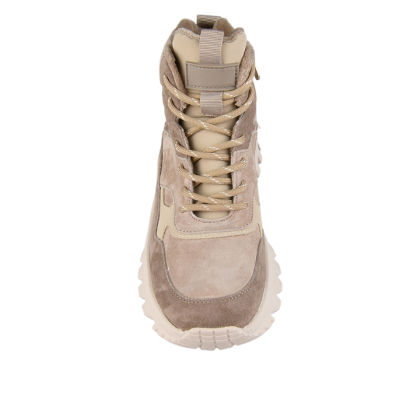 botine damă piele naturală bej 0162865