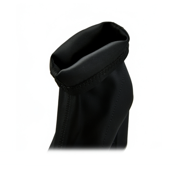 botine damă textil negru 0162842
