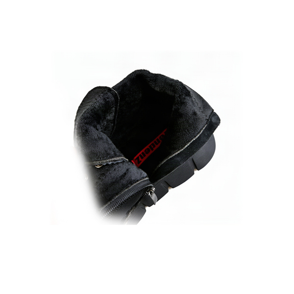 botine damă piele naturală negru 0162855