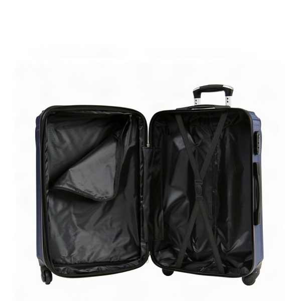small suitcase ABS plastic tŭmno sin dark blue 0163672